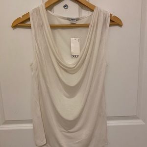 Bar III Sleevless Cowl Neck Top
